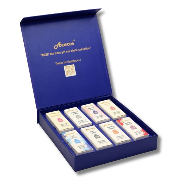 Aeeros Set of 8 Long-Lasting Car Perfumes Combo - Image 8